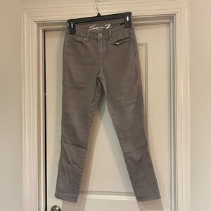 Seven7 Women's High rise Skinny Jeans in Gray